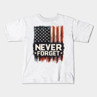 Memorial Day, Never Forget Kids T-Shirt